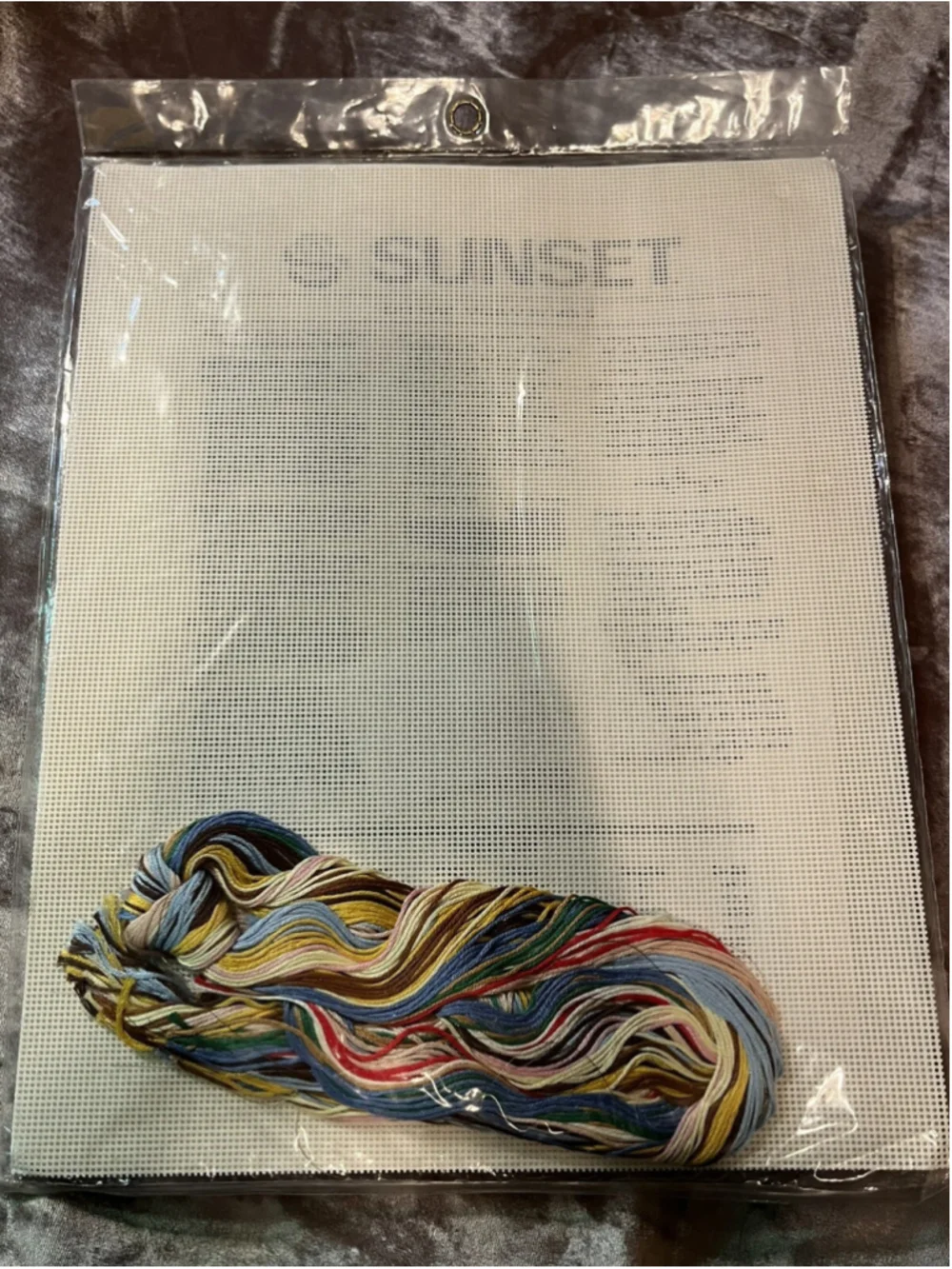 Sunset HOLLY ANGEL ORNAMENTS 1991 Perforated Paper Cross Stitch Kit Morehead